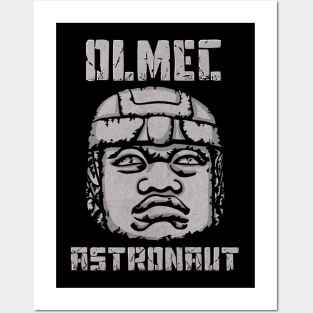 Olmec Astronaut Posters and Art